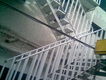 Escalera recta con escalones de concreto HSP720